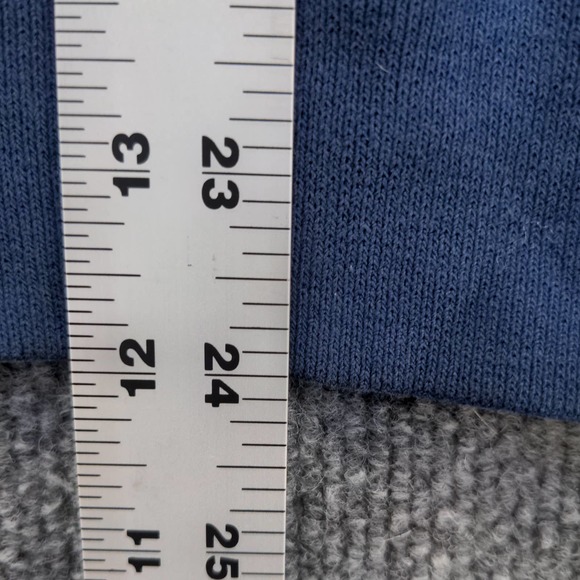 U.S. Navy Mens Pullover Hoodie Blue Size Small Vintage Made USA Graphic Logo - Picture 5 of 15